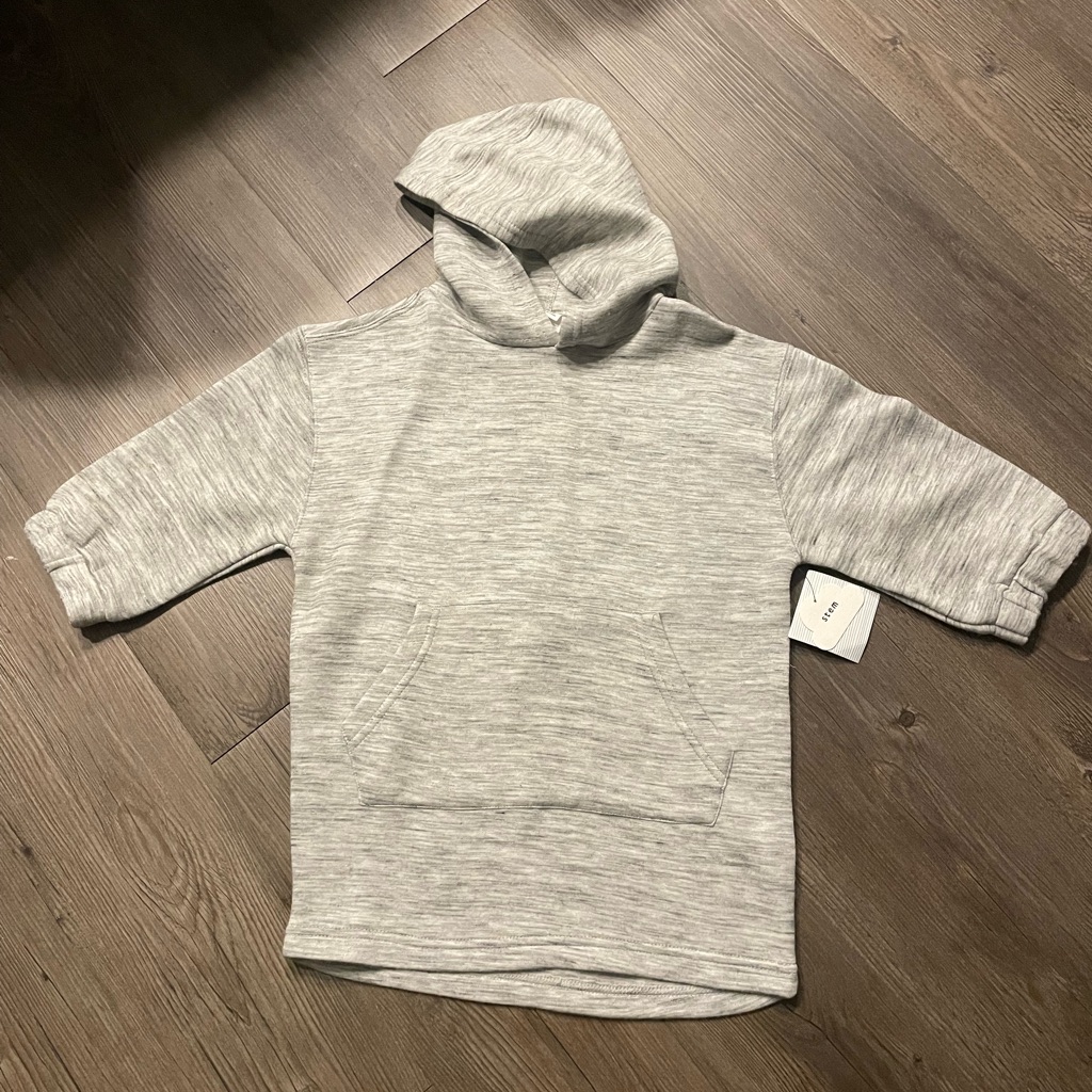 Stem Brand Grey Lunar Spacedye Kids Hoodie